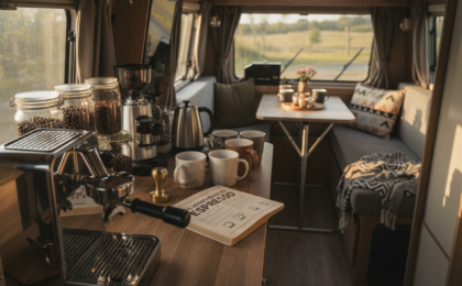 espresso tools for camper van