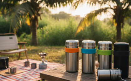 coffee bean storage for camper van
